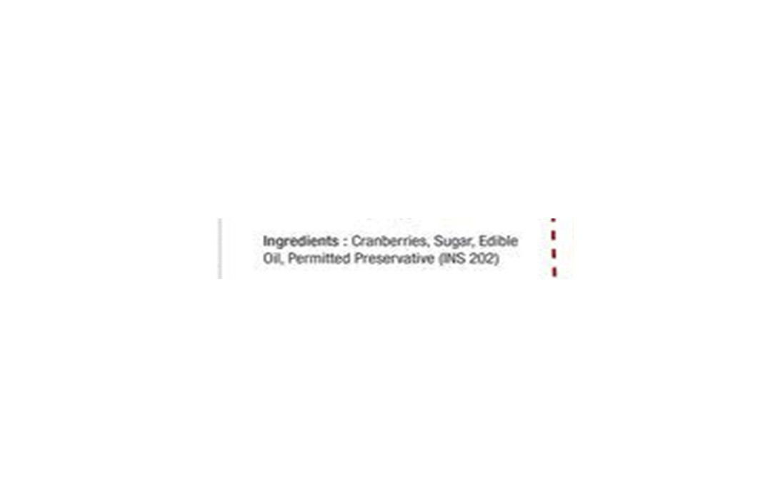 Good Food Mart Rare Cranberries, Dehydrated Fruit   Pack  160 grams
